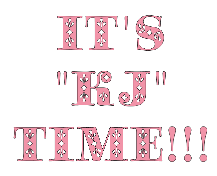 It's "KJ" Time - Birthday Design