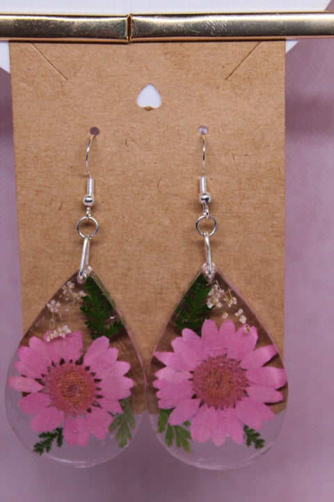 Teardrop Large Encapsulated Large Dried Flowers