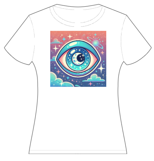 Blue + Moon  T-shirt