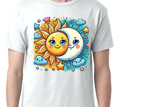 Sun and Moon Cartoon